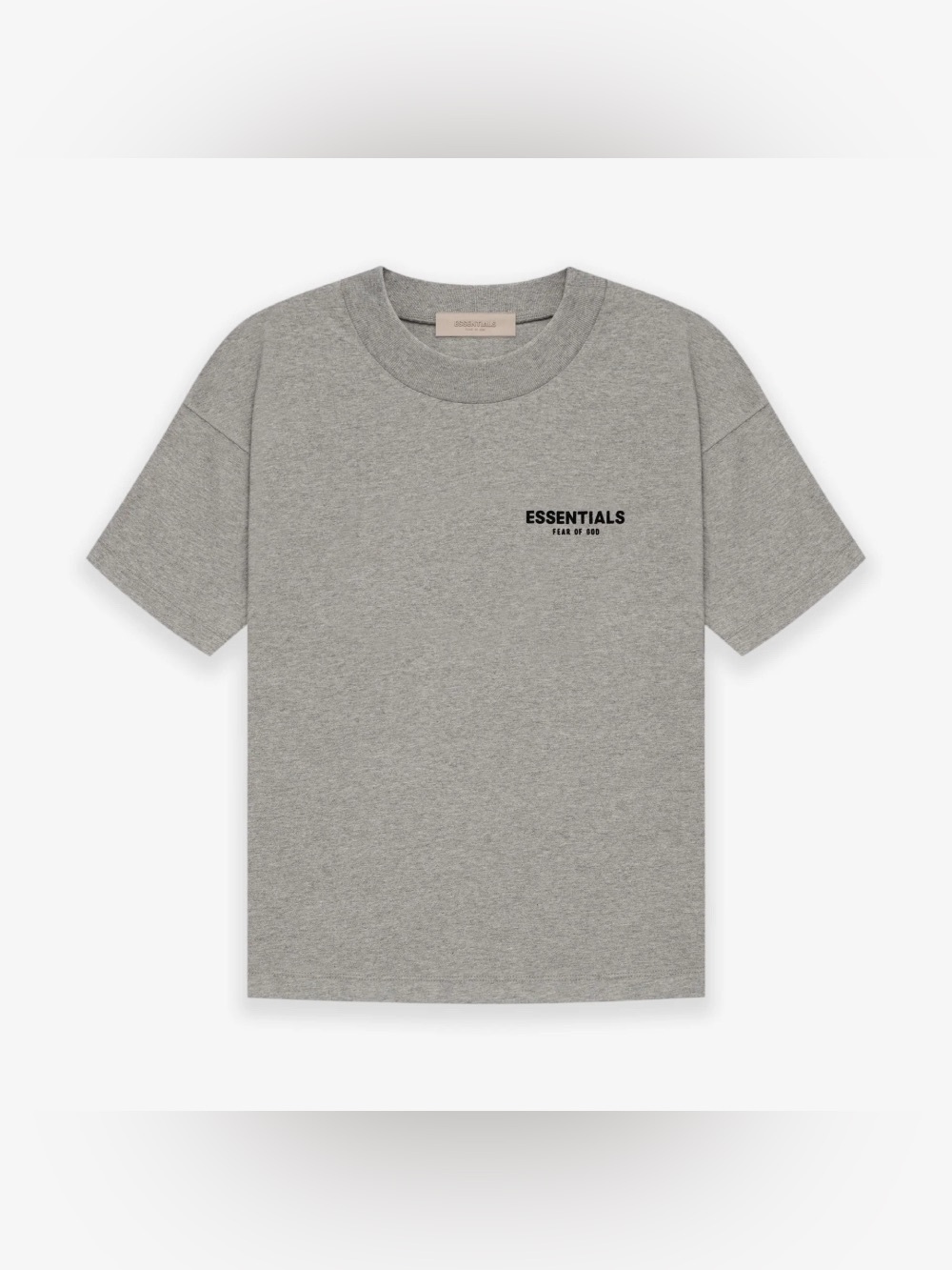 Brand New: Essentials Fear of God ESSENTIALS Men's Dark Oatmeal T-shirt Size M
